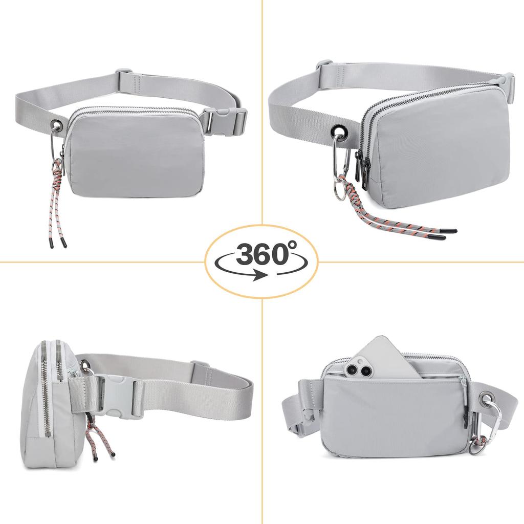 Sitengle Waist Pouch for Men and Body Hip Shoulder Perfect for Outdoor and Travel Women, Waterproof, Lightweight, Stylish, Crossbody/Small, 2-Way,