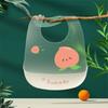 Soft Silicone Baby Bibs Waterproof Baby Feeding Stuff Portable Kids Feeding Bib