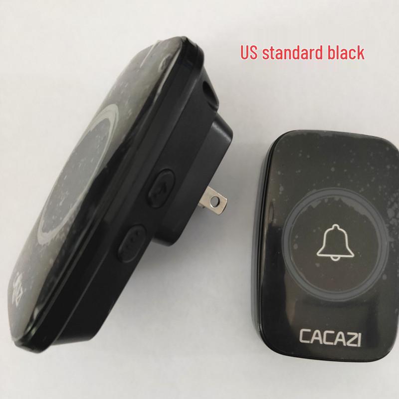 Katia A10 Black Long-Range Wireless Music Doorbell & Elderly Pager