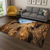 Leopard Cheetah Beast Animal Carpet Rug for Bedroom Living Room Sofa Playroom Doormat Home Decor,Kid Play Area Rug Non-slip