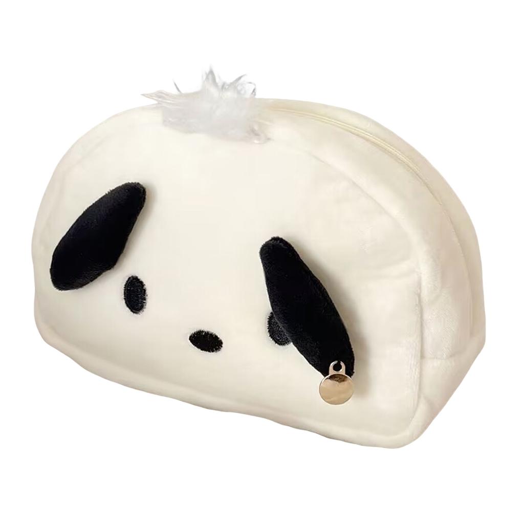 Kawaii Cosmetic Bag Baby Item Organizer Large Capacity Plush Pencil Bag Cute Pencil Cases Pouch Stationery Organizer Make Up Bag