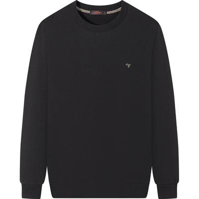 Septwolves Men's Xinjiang Cotton Round Neck Pullover Sweatshirt