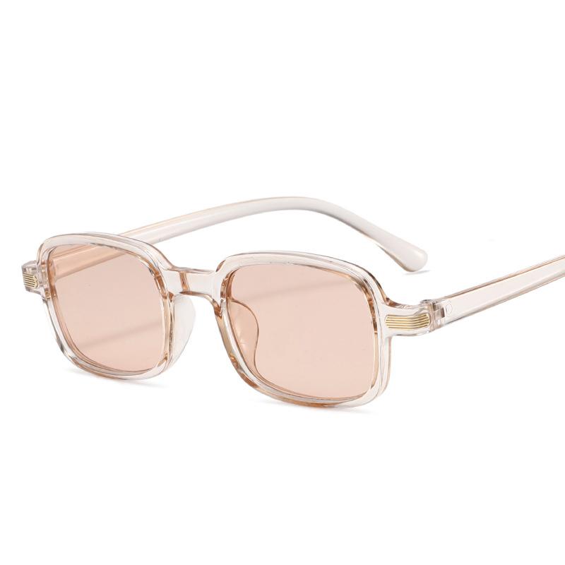 New Vintage Square Sunglasses Women Men Brand Rectangle Sun Glasses Female Oval Eyewear Oculos De Sol for Male Female Eyeglasses