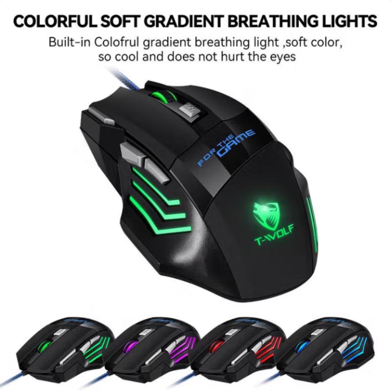 Leilang M1 Wired RGB Gaming Mouse