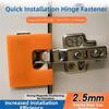 Heavy Duty Cabinet Hinge Installation Clips with Magnetic Positioning for Quick Setup and 2mm Accurate Door Alignment