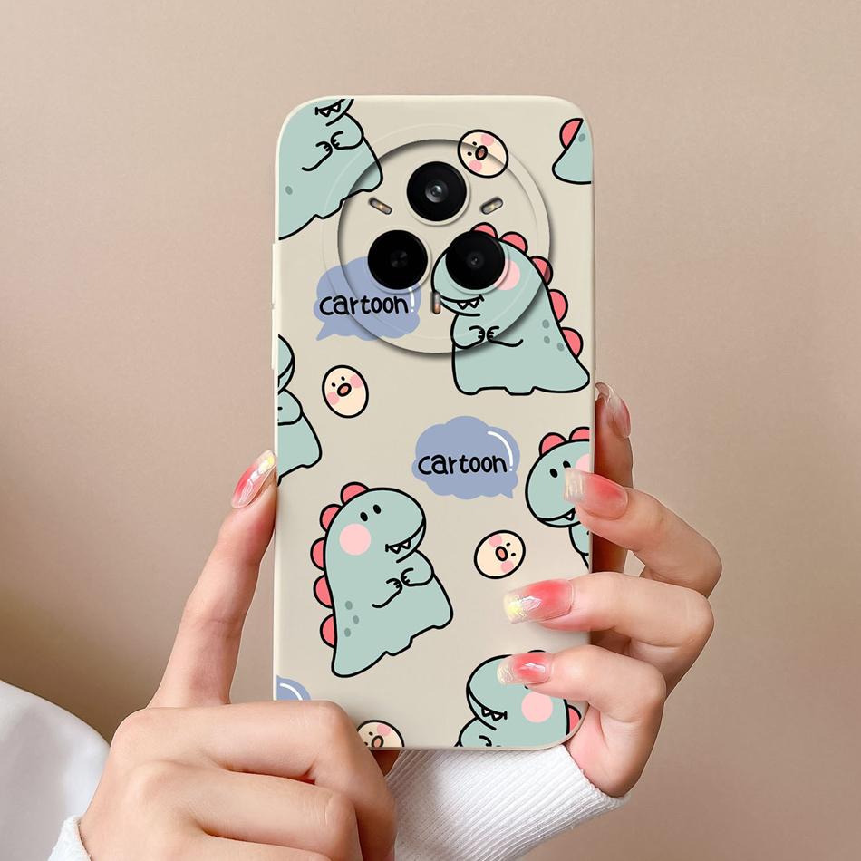 Handyhülle für Realme 14 Pro Plus – Schöne Hülle aus weichem Premium-Flüssigsilikon – Rückseite mit Kameraschutz – Stoßfeste Schutzhülle