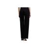 Emporio Armani Ss25 Long Straight Solid Color Casual Pants Women bottoms Black EW0004-87AF1-2911