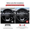 Haima S5/M3/S7/Cupid M6/8S Familia 3rd Gen Leather Carbon Fiber Steering Wheel Cover