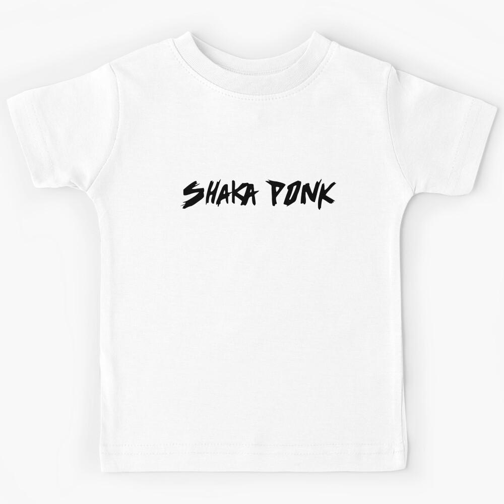 Shaka Ponk Rock Band French - Black Version Kids T-Shirt 170