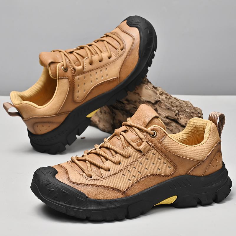 

Модная кожаная обувь мужская повседневная лоферы роскошный дизайн слипоны мужские туфли для платья стиль досуга большой размер износостойкая подошва для улицы 46 коричневый