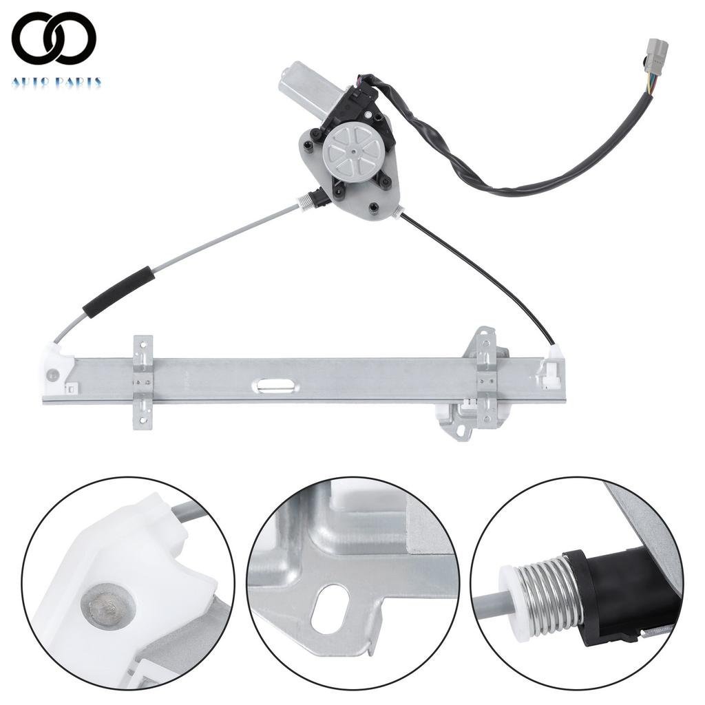 For Honda Civic Sedan 2001-2005 Power Window Regulator Front Left with Motor
