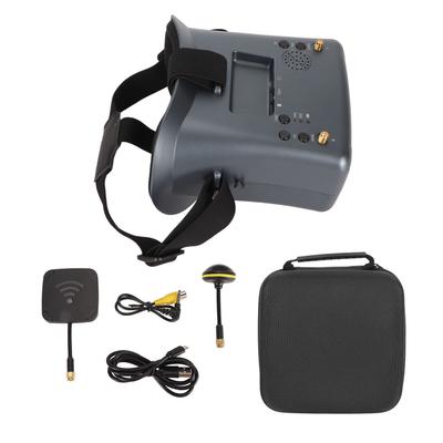 FPV Video Glasses 5.8G RC Aircraft Glasses with DVR 4.3 Inch Screen 800x480 3.7V 2000mAh Battery