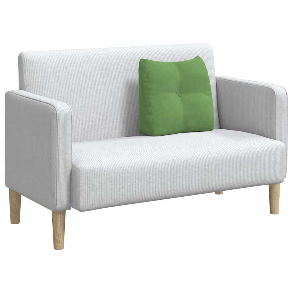 Back Cushion Light Green 45 x 24 x 50 cm Velvet