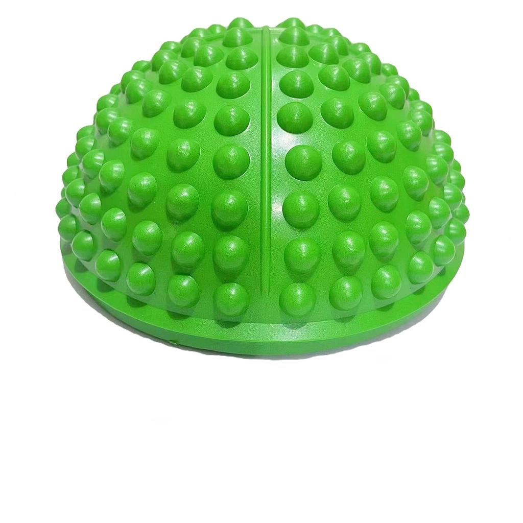 Inflatable Half Sphere Massage Ball Yoga Balls Massage Fitball Exercises Trainer Balancing Ball for Gym Pilates Sport Fitness