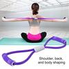 Figure 8 Fitness Resistance Band with Anti-slip Handle Portable Men Women Arm Shoulder Stretch Strength Training Exercise Elastic Strap Tension Rope