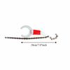 20cm Length Freewheel Wrench Stainless Steel Sprocket Remover Wrench Bike Chain Whip  Bike Repair