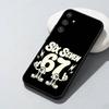 67 S-Six S-Seven S-Style  Phone Case For Samsung Galaxy A73,A72,A71,A70,A52,A51 Others Soft Black Cover