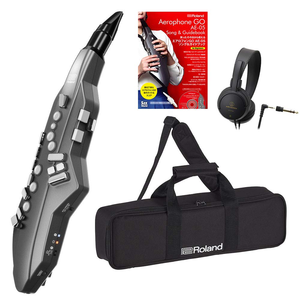 

Roland Aerophone GO Wind Synthesizer з путівником AE-05 [Набір + навушники]