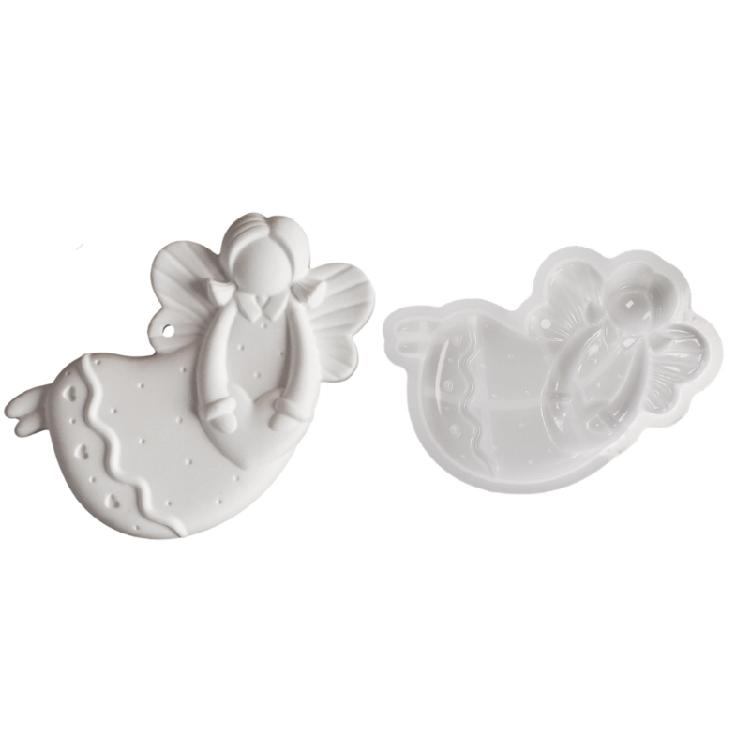 Multipurpose Sturdy Silicone Figurine Angelic Mould Fashion Accessory Craft Supplies for Chocolates and Sweets Crafting