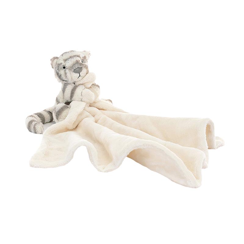 

JELLYCAT shy series snow tiger soothing towel companion doll plush doll 34cm high