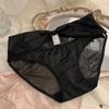 Moonlit Satin Panties: Seamless Cotton Crotch, Feminine Mid-Waist Briefs