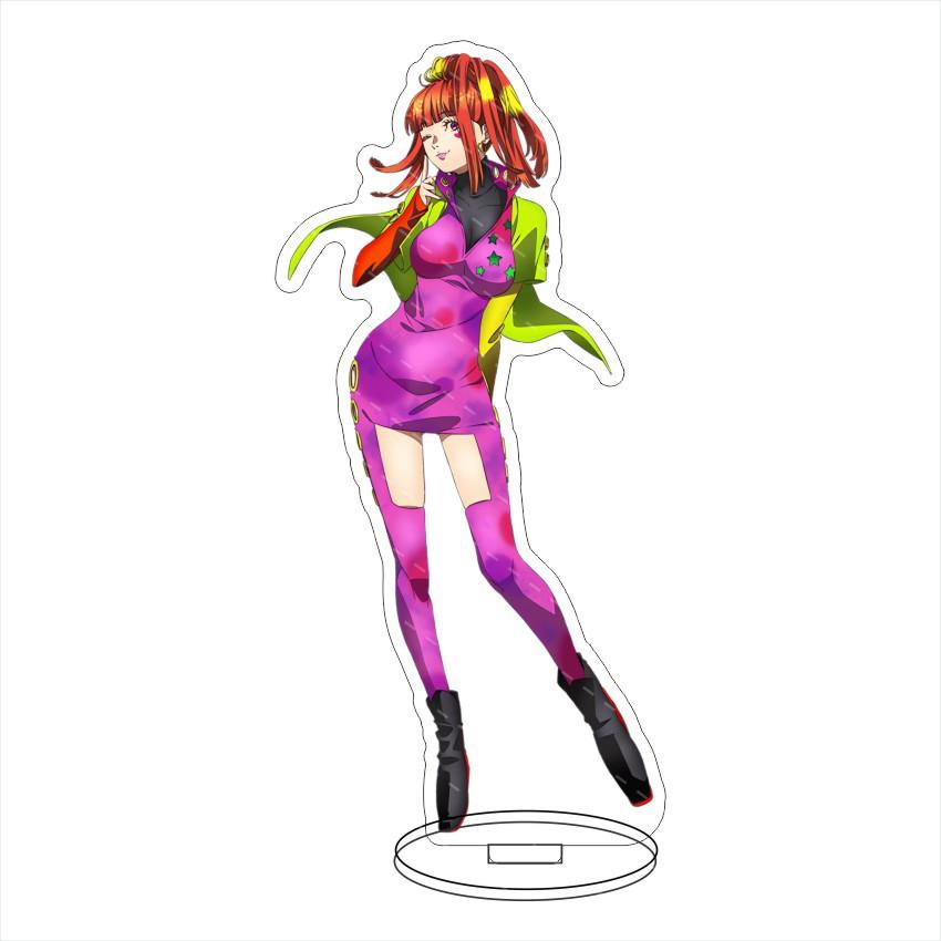 Anime Gnosia Acrylic Stand Model Figures Yuri Setsu SQ Racio Jina Shigemichi Cosplay Model Dorm Decor Props Fans Gift