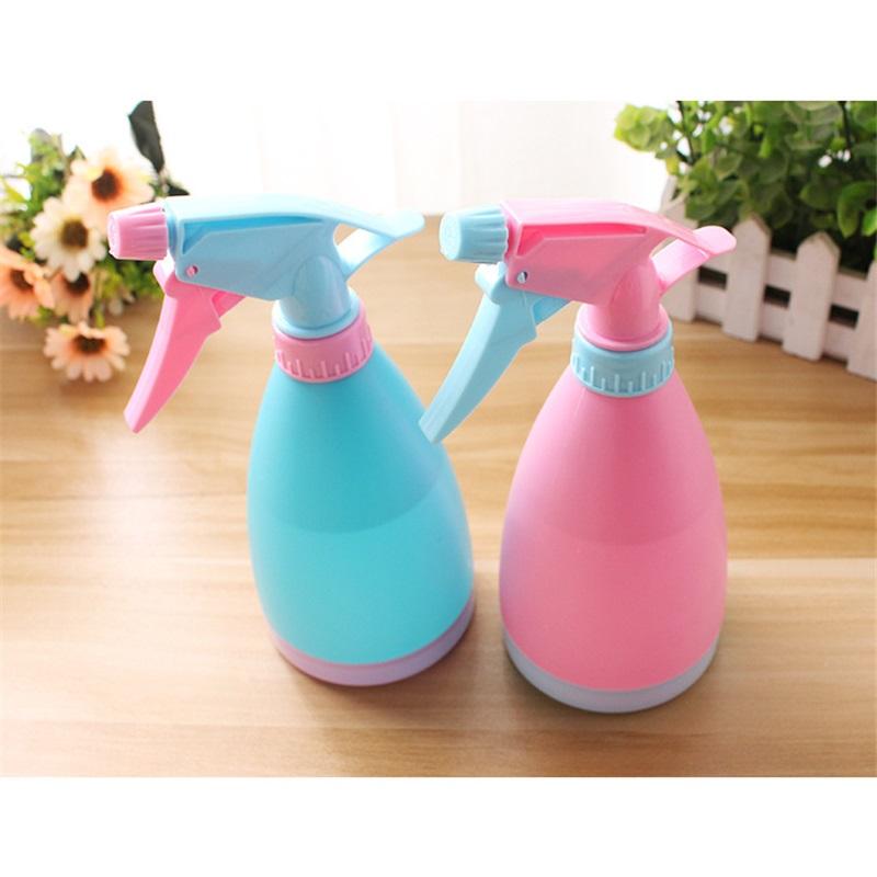 Candy Color Hand Pressure Plastic Watering Spray Kettle, Mini Sprinkler for Flower Plant Watering