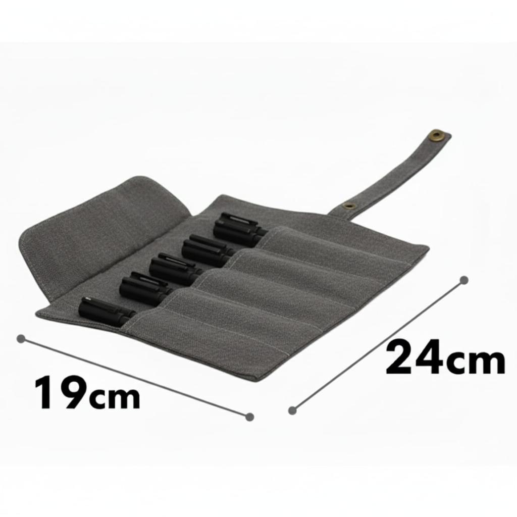 EBISSY Leinwand-Roll-Etui Groß Platz für Füller und Kunst Geeignet für und und Praktische Aufbewahrungstasche, Kapazität, Stifte, Bleistifte, Stifte, Zubehör,