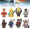 Naruto Building 8pcs Block Set Minifigure Model Diy Puzzle Toys Kids Fans Gifts