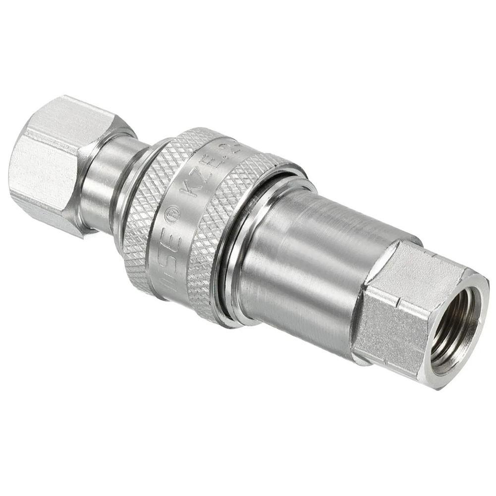 1 Set Hydraulic Quick Connect Coupler 1.5mm Female Thread Pipe Fitting