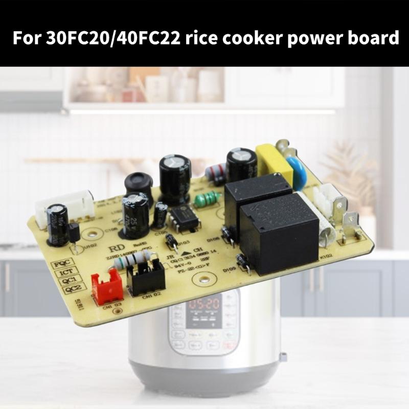 Electric Rice Cooker Accessory Power Board Electronic Board Circuit Board Control Motherboard Suitable for 40FC22-75