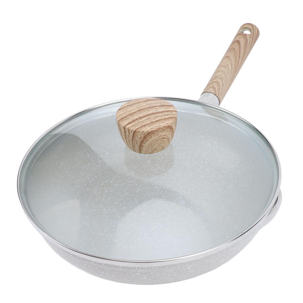 24cm Maifan Stone Frying Pan Professional Prevents Stick Easy Cleaning Efficient Even Heating Cookin