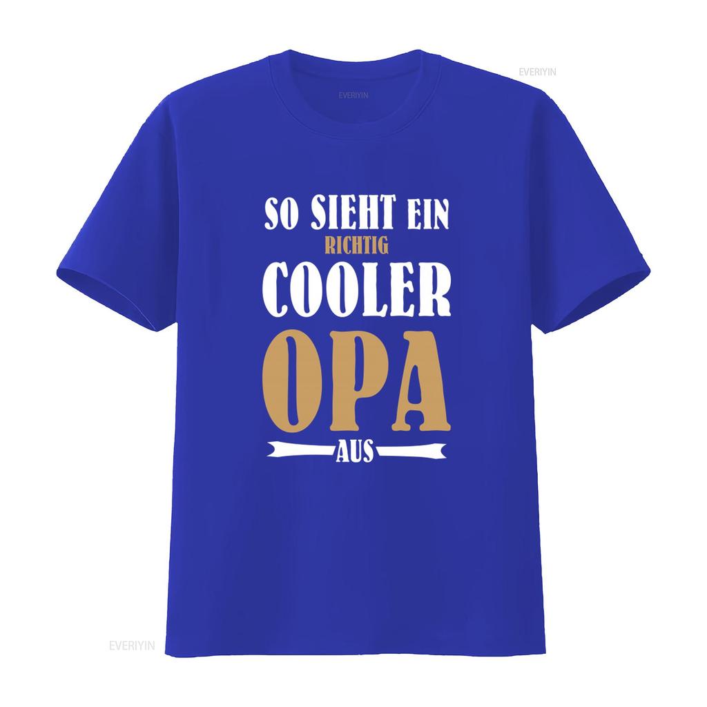 So Sieht Ein Richtig Cooler Opa Aus Herren T Shirt Trendy Design for Fashionable Grandpas Vintage Washed Designer Clothes