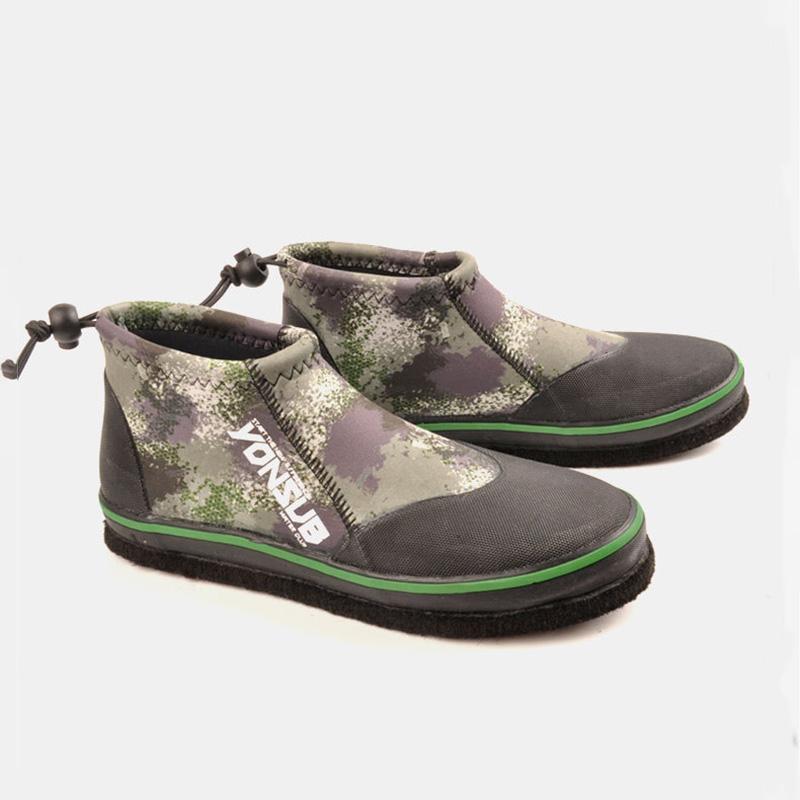 YONSUB Fly Fishing Waders Shoes Size 5-12 with Steel Nail Men Women Aqua Upstream Sneakers Rock Outdoor Non-slip Boots