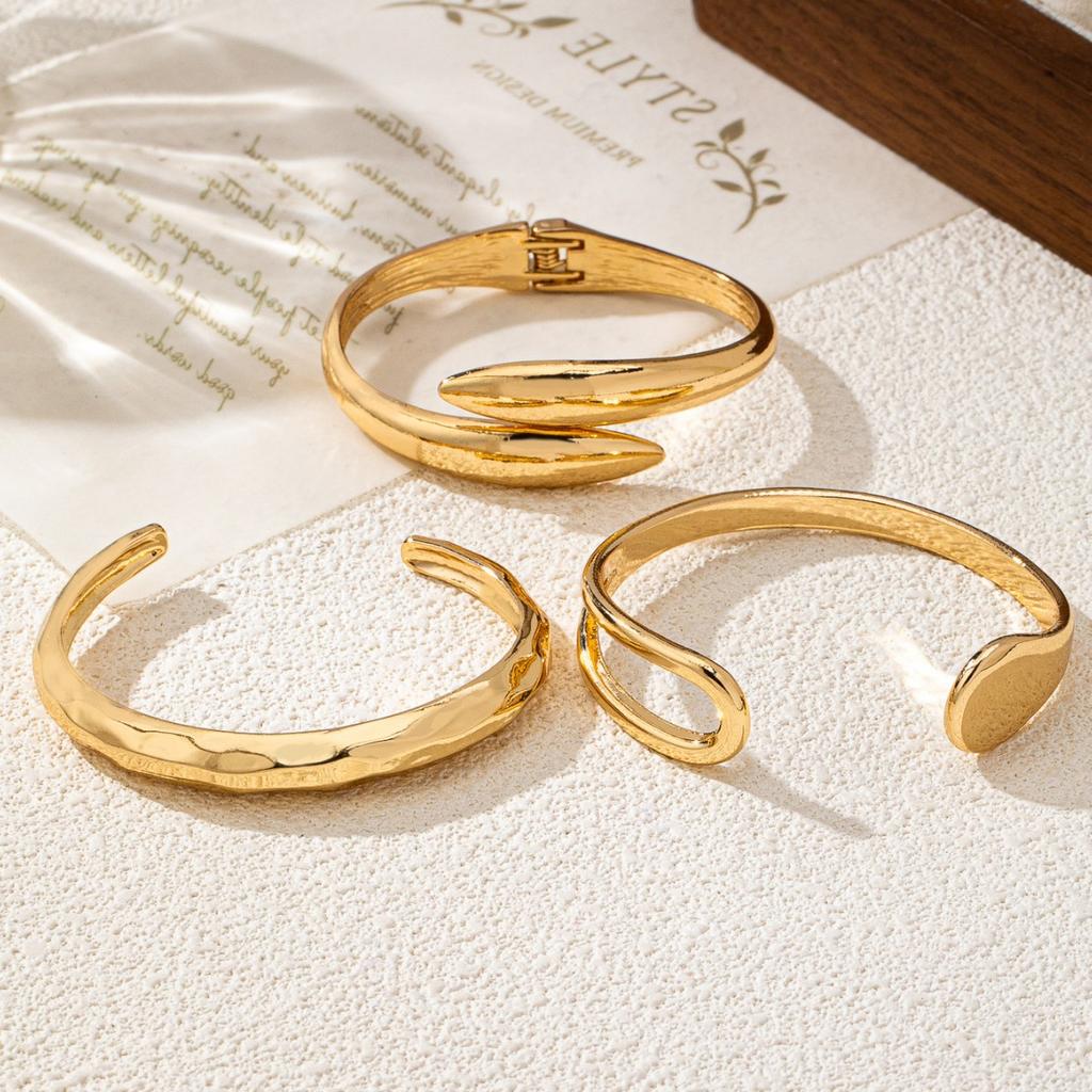 New New Temperament Glossy C-shaped Bracelet Versatile Bracelet