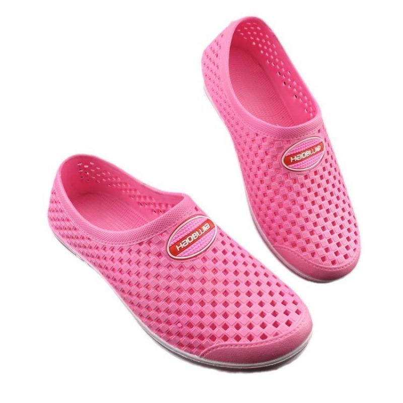 Summer New Pvc Male and Female Couples Bird's Nest Baotou Cave Breathable Home Leisure Beach Shoes Sandals Sandals