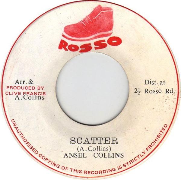 

7inch Record ANSEL COLLINS MUSIC ARIAN Scatter Shot NONE Rosso 1987 Jamaica Reggae Ska Dub Used