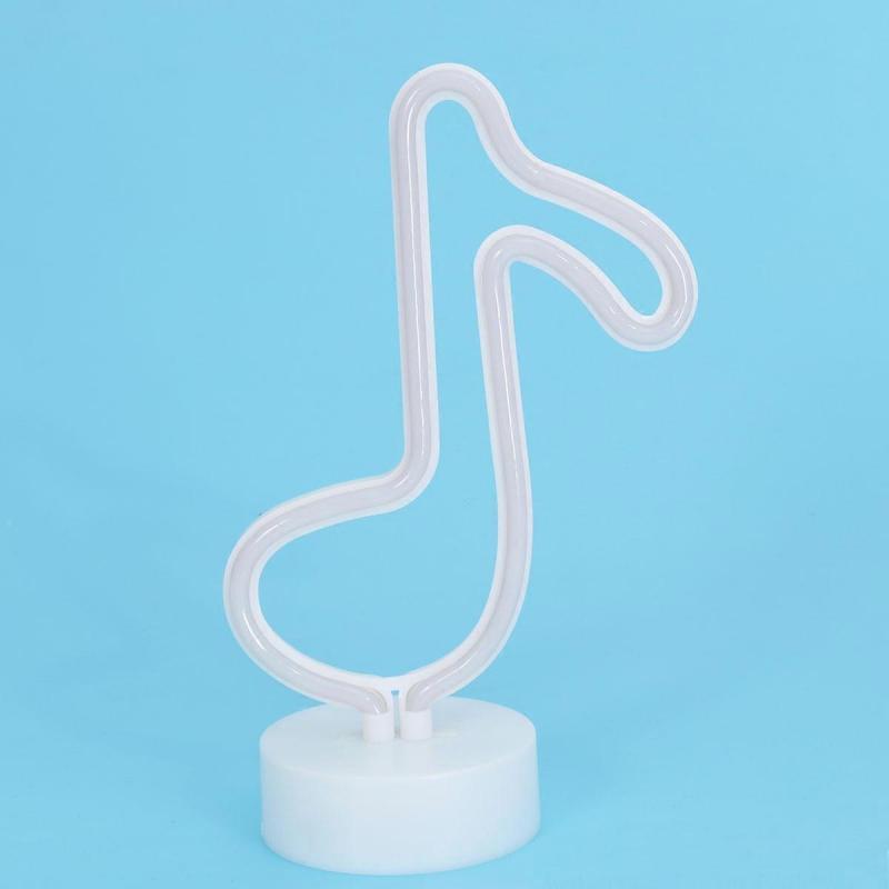 Musical Note LED Neon Desk Lamp for Lighting with Creative Neon Sign