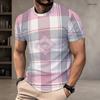 Men s Plus Size Round Neck Short Sleeve Halloween Pumpkin Ghost Bat Printed T Shirt