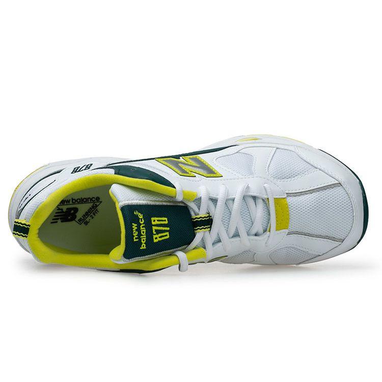 New Balance 878 Weiß Grün Gelb Unisex CM878RSA
