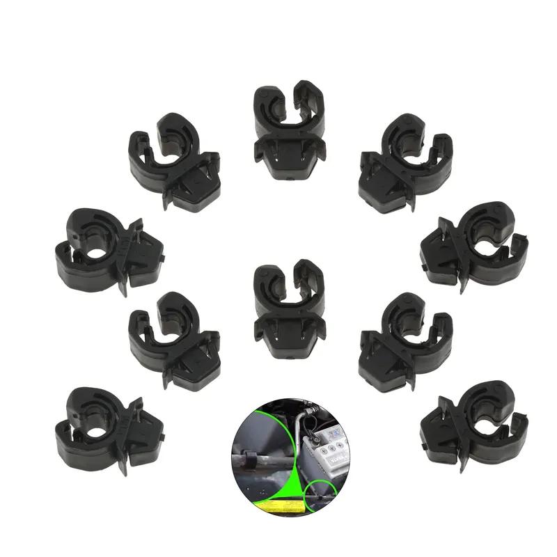 10pcs Bonnet Rod Hood Support Prop Stay Clips Plastic Holder Clamp for Corsa Vauxhall Zafira Opel Astra G Combo Ampera Cascada