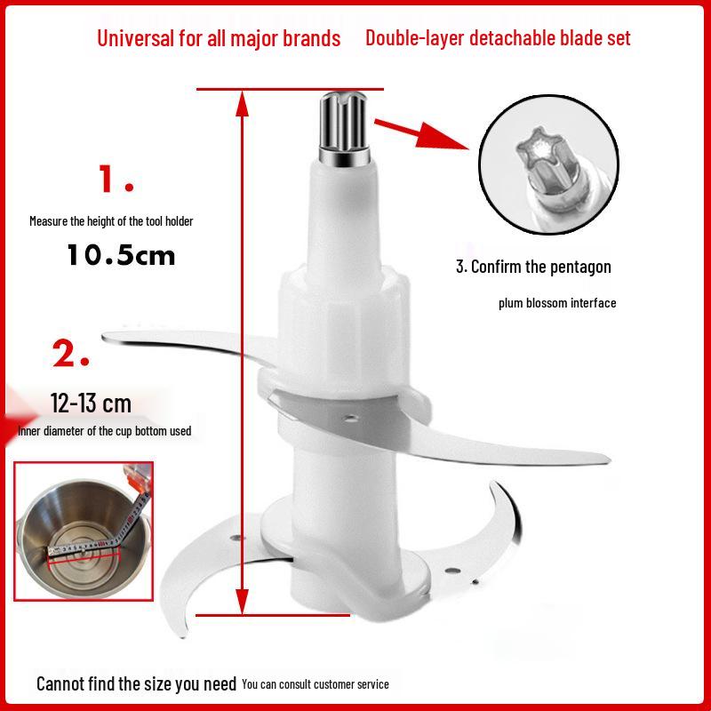 Universal Meat Grinder & Food Processor Replacement Blades: Comprehensive Sets for Household Electric Grinders