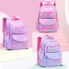 6-12 Years Washable Students Bookbag Large Capacity Portable Handle Hold Items