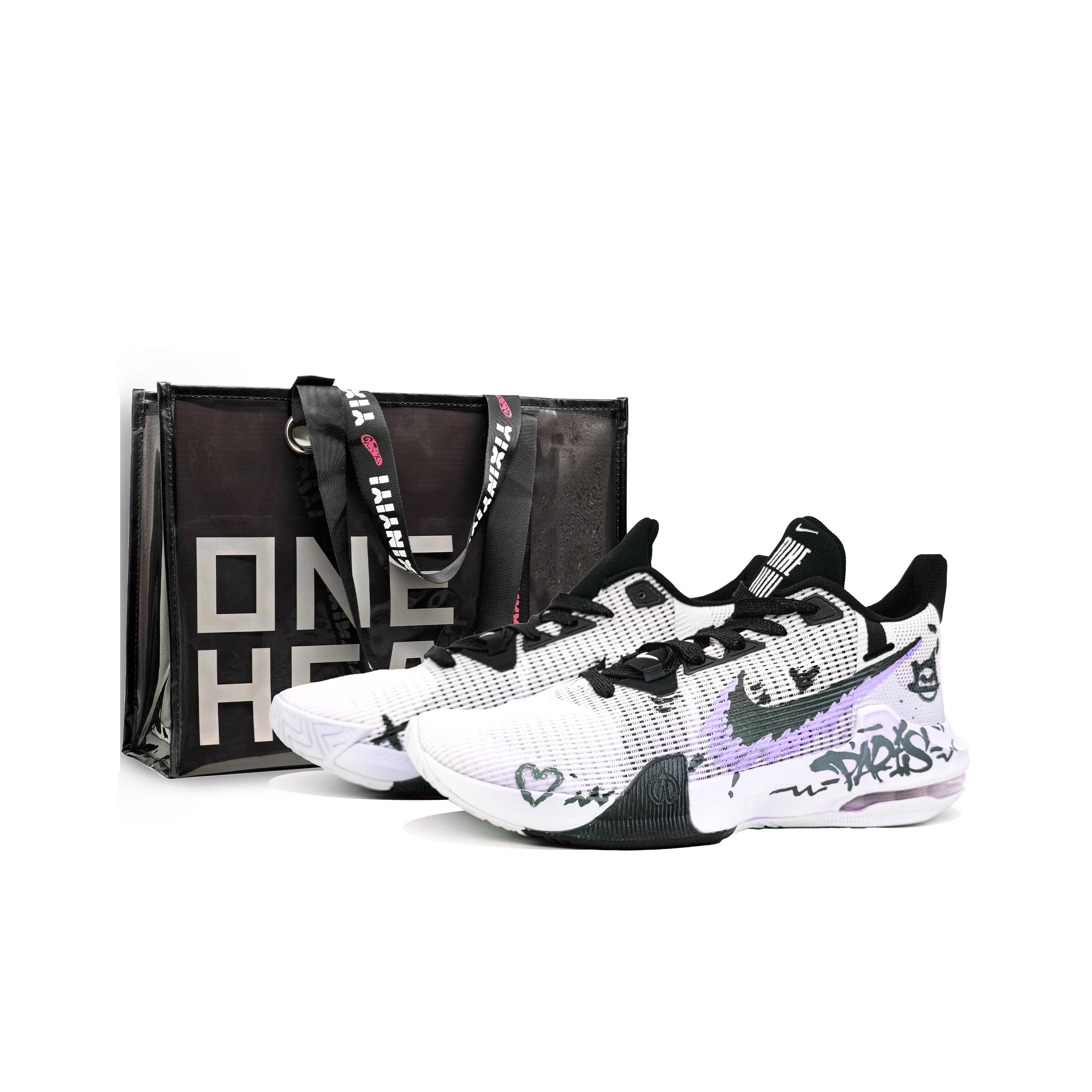

Nike Air Max Impact 3 Slip Resistant Abrasion Resistant Low top Basketball Shoes Men s Active Purple DC3725-100(Team400-) 44.5