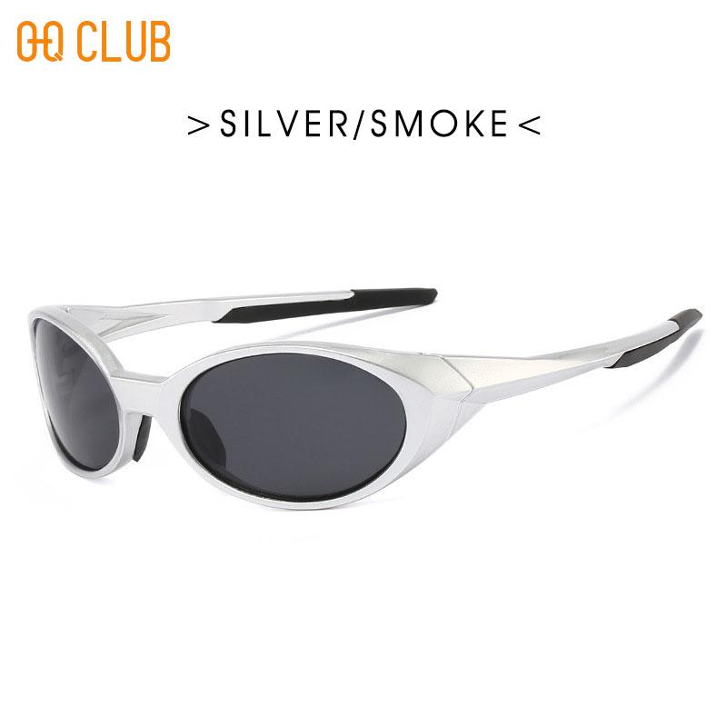 O-Q CLUB Ochelari de Soare Ochelari Polarizați Ochelari de Soare Trendy Lentile de Designer de Lux Lunette Femei Ochelari de Soare pentru Bărbat Ochelari Bărbați Echipament pentru Ochi white