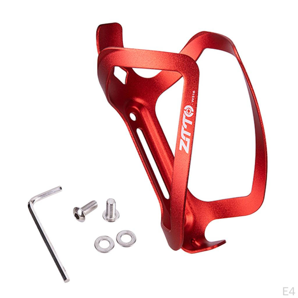 Lightweight Aluminum Alloy Water Bottle Cage Holder Bracket for Cycling - Choose Colors