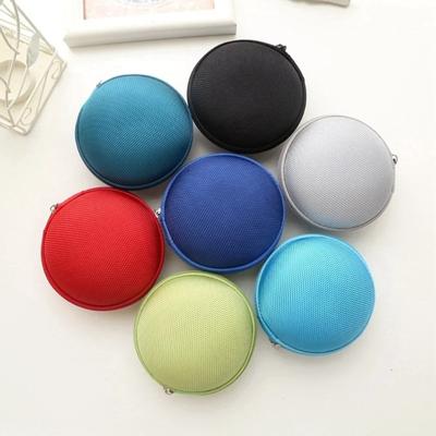 1pcs EVA Mini Portable Earphone Bag Coin Purse Headphone USB Cable Case Storage Box Wallet Carrying Pouch Bag Earphone Accessory