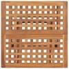 vidaXL 3-tlg. Garten-Essgruppe Klappbar Massivholz Teak