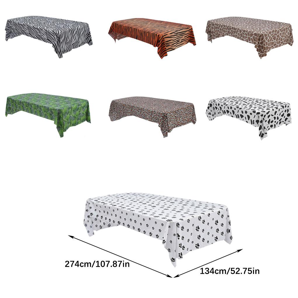 Party Tablecloth Decorating Prop Indoor Outdoor Scene Layout DIY Tabletop Ornament Desk Covering Adorn Birthday Adornment