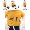 Peluche Divertente di Jeff – Giocattolo per l'Interazione Genitore-Figlio – Regalo per l'Educazione Precoce